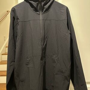 adidas Men's Black Windbreaker Jacket